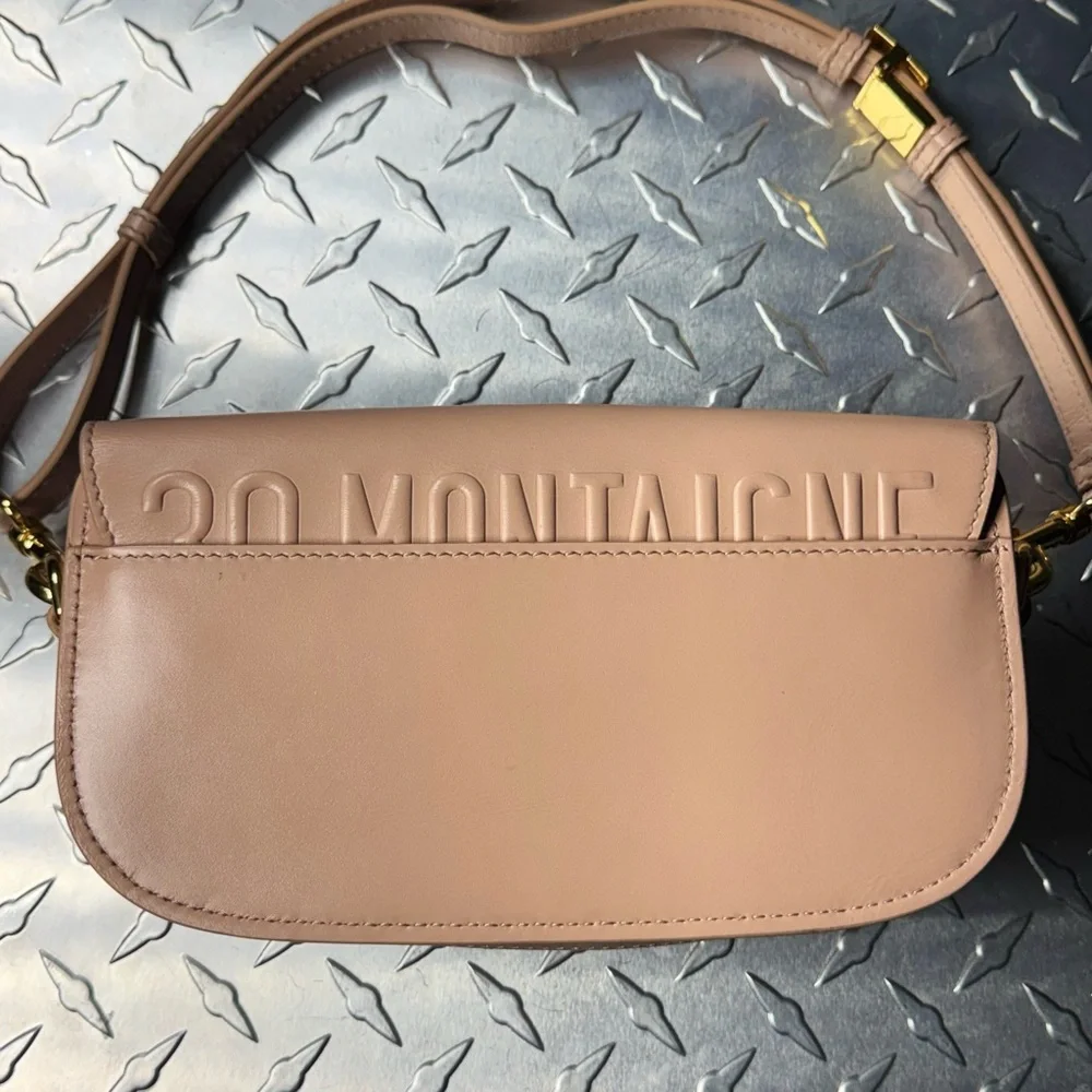 Dior Leather Bobby East West Flap Bag in Rose Peach - Picture 5 of 10